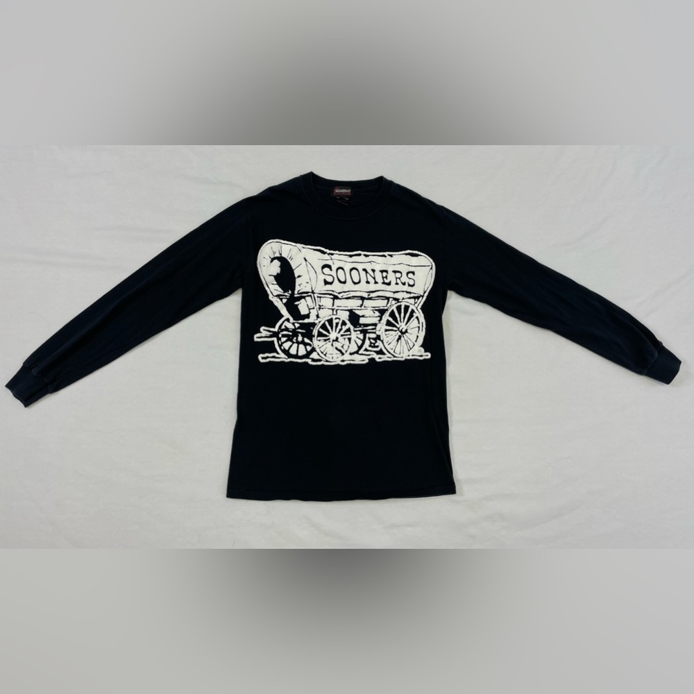 Gameday Couture Womens Small Oklahoma Sooners Wagon Black Long Sleeve Shirt